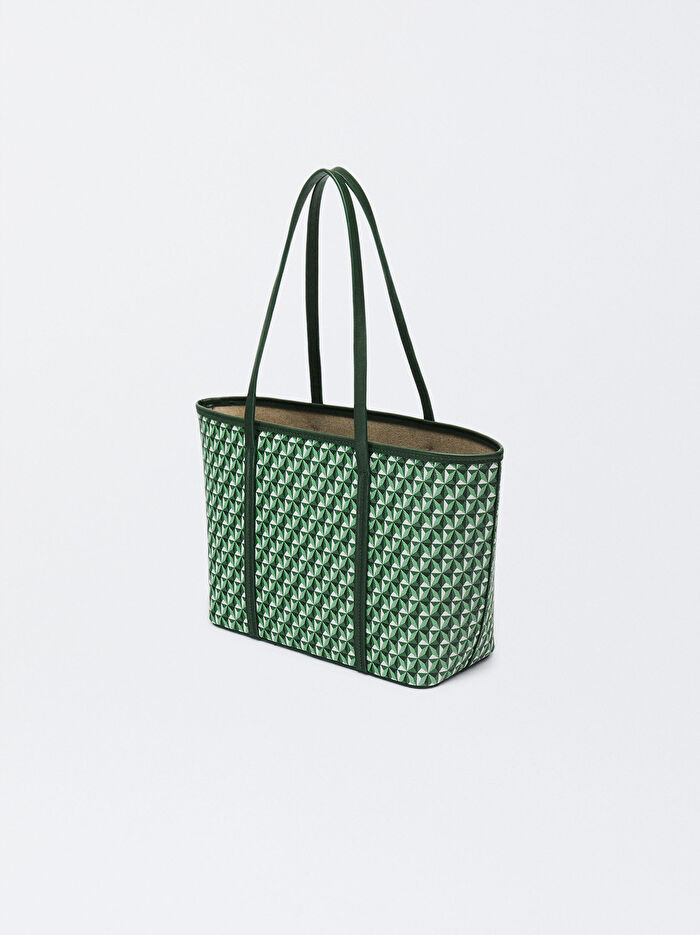 Desenli Tote Bag