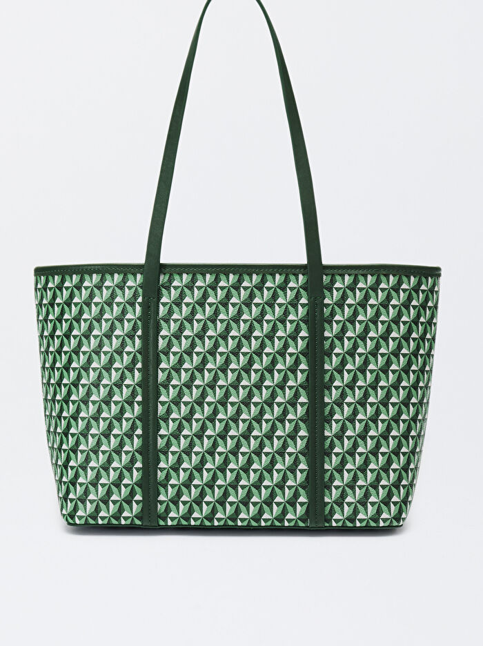 Desenli Tote Bag