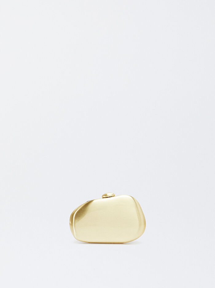 Gold Party Clutch Çanta