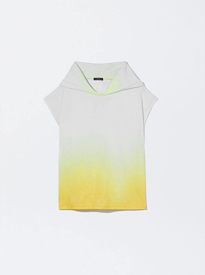 Batik Kapüşonlu T-shirt