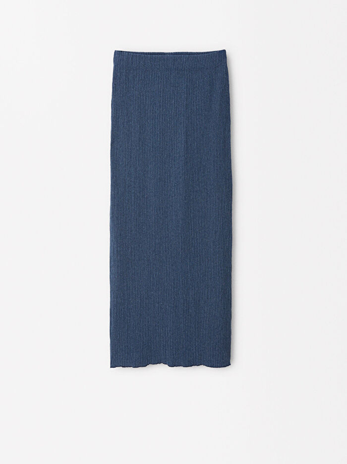 Nervür Detaylı Etek