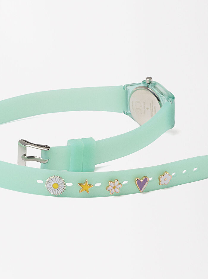 Silikon Kayışlı Saat