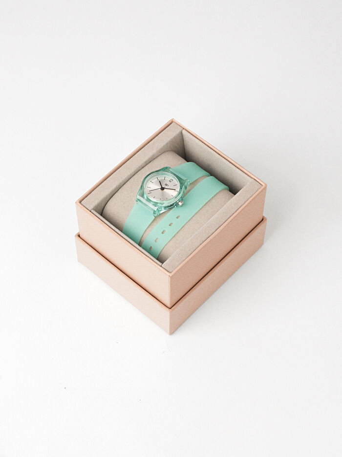 Silikon Kayışlı Saat