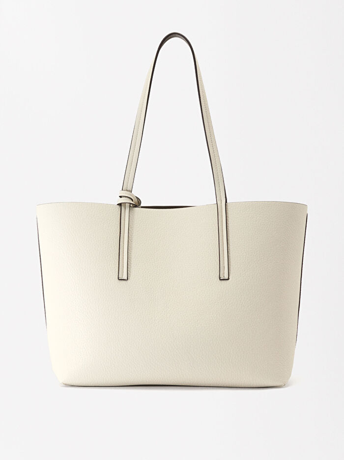 Çift Taraflı Shopper Çanta