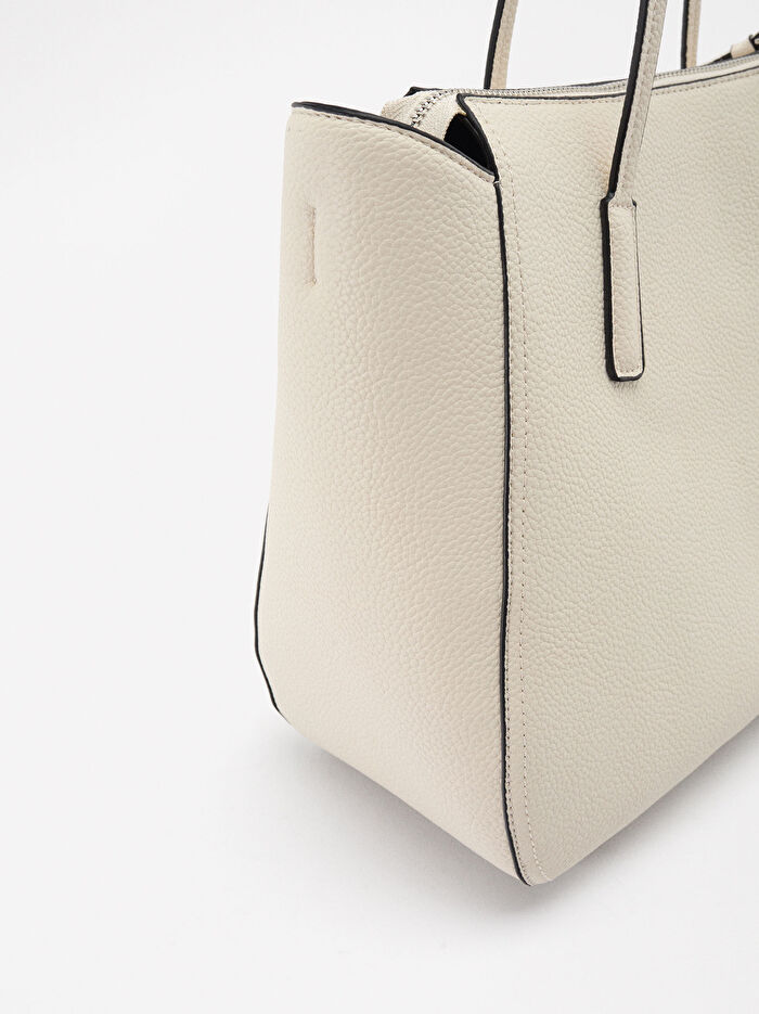 Askılı Shopper Çanta