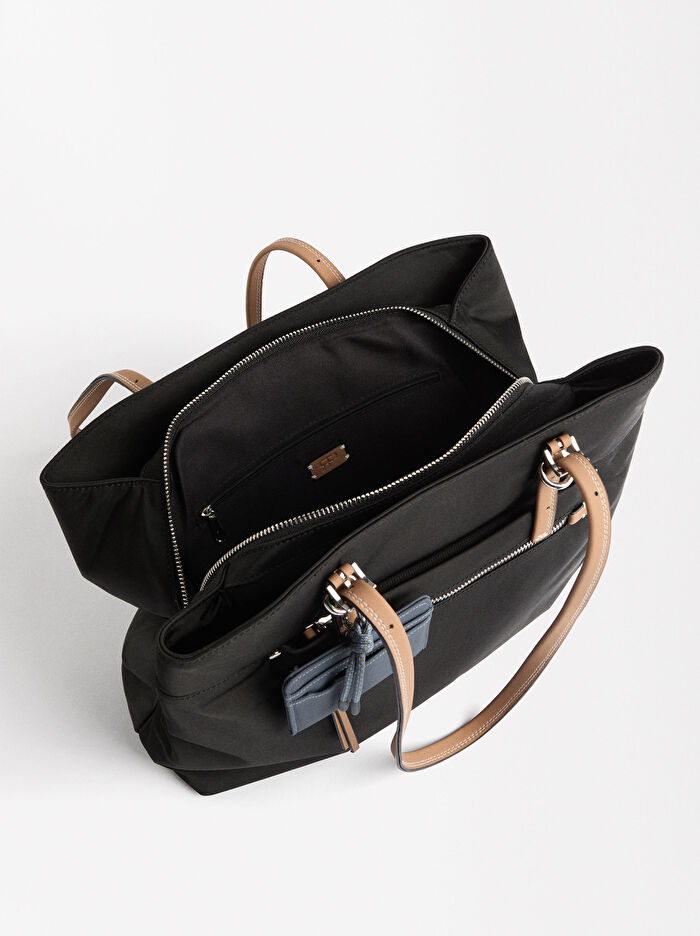 Teknik Kumaş Tote Çanta