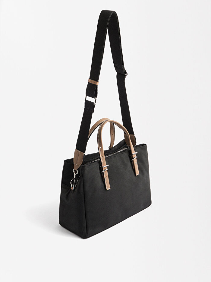 Teknik Kumaş Tote Çanta