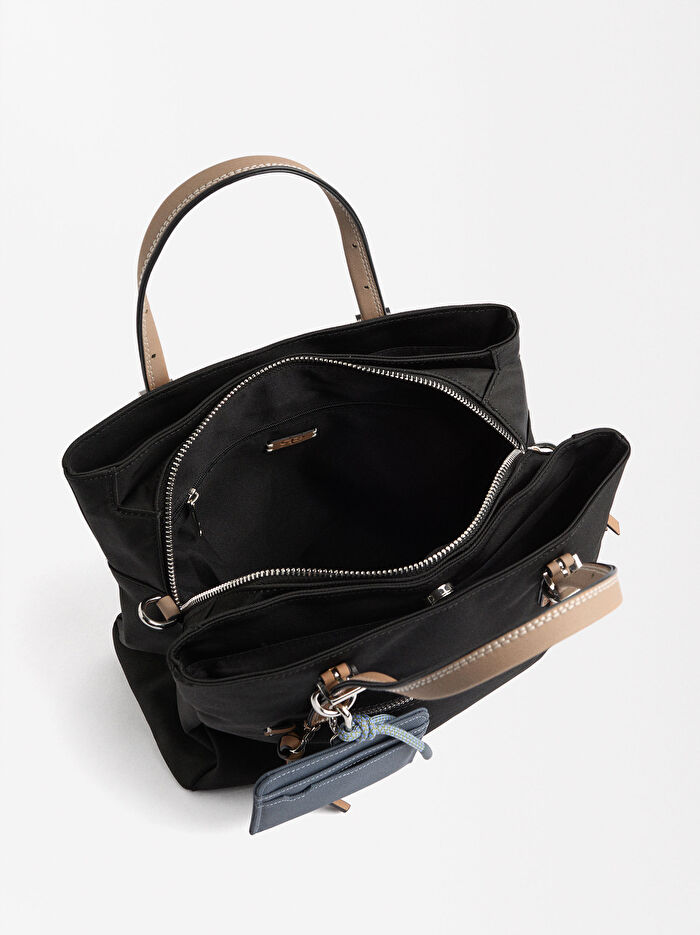 Teknik Kumaş Tote Çanta