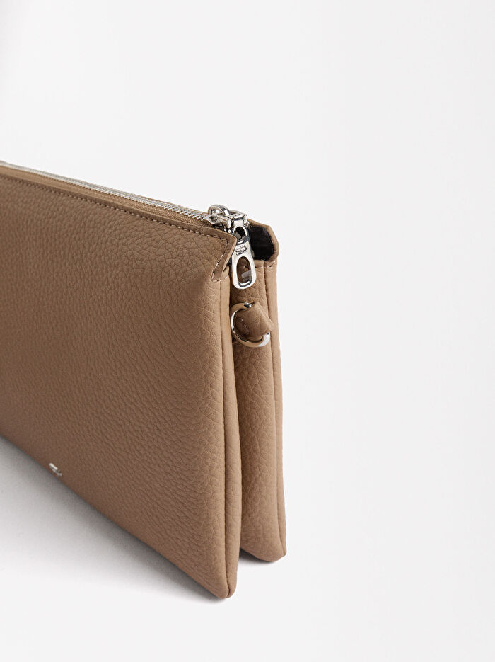 Zımba Detaylı Bucket Çanta