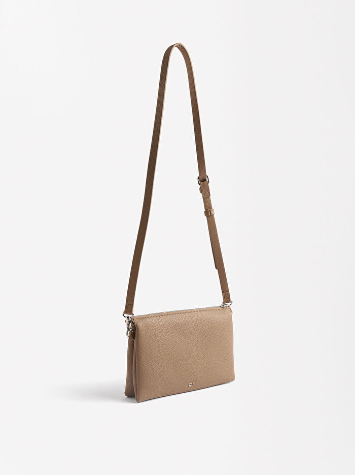 Zımba Detaylı Bucket Çanta