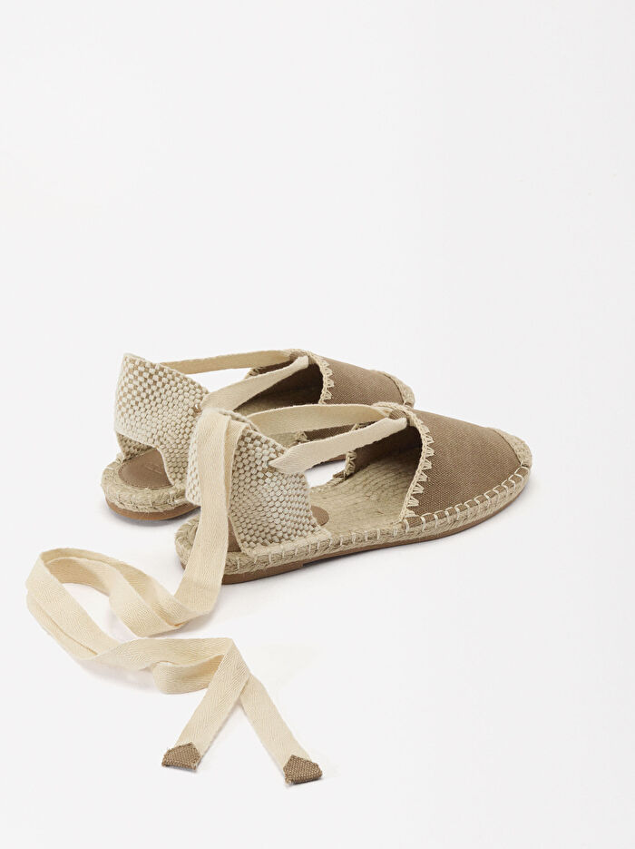 Bağlamalı Jüt Espadril