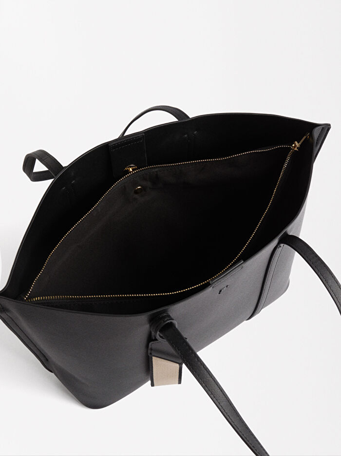 Çıkarılabilir Aksesuarlı Shopper Çanta