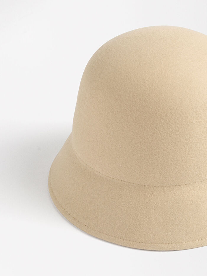 Yünlü Bucket Şapka