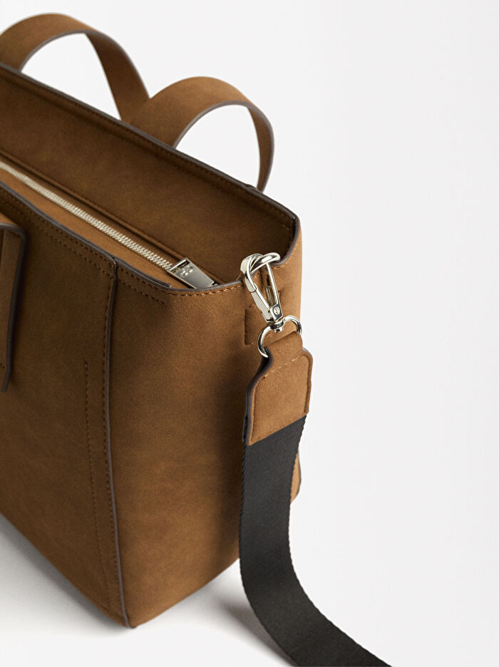 13 İnç Çapraz Askılı Laptop Çantası