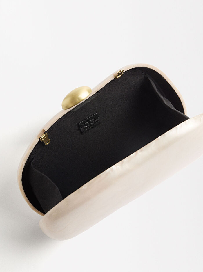 Party Patent Clutch Çanta