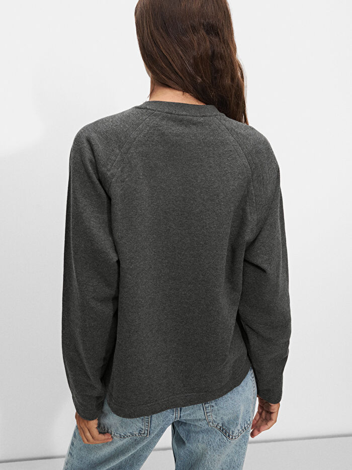 İp Detaylı Sweatshirt