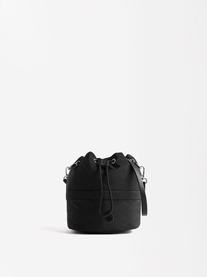 Teknik Kumaş Bucket Çanta