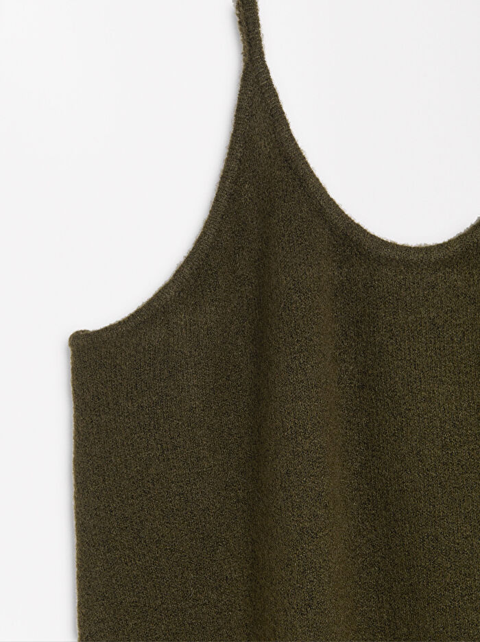 Uzun Örme Yün Elbise