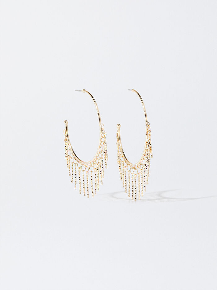 Gold Halka Küpe