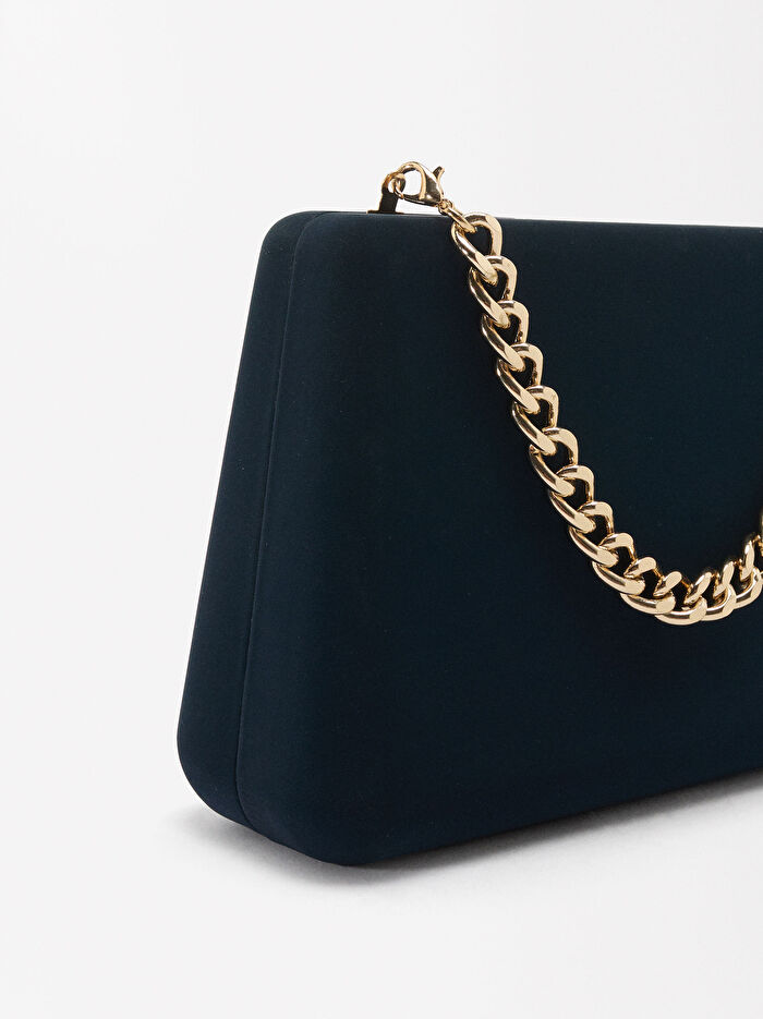 Party Patent Clutch Çanta
