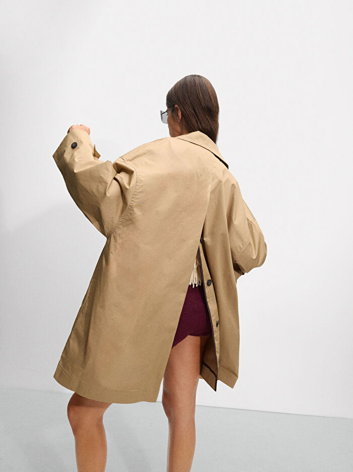 %100 Pamuk Cepli Ceket