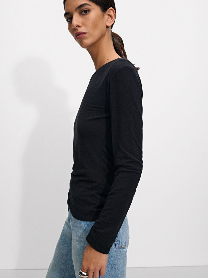 Uzun Kollu T-Shirt