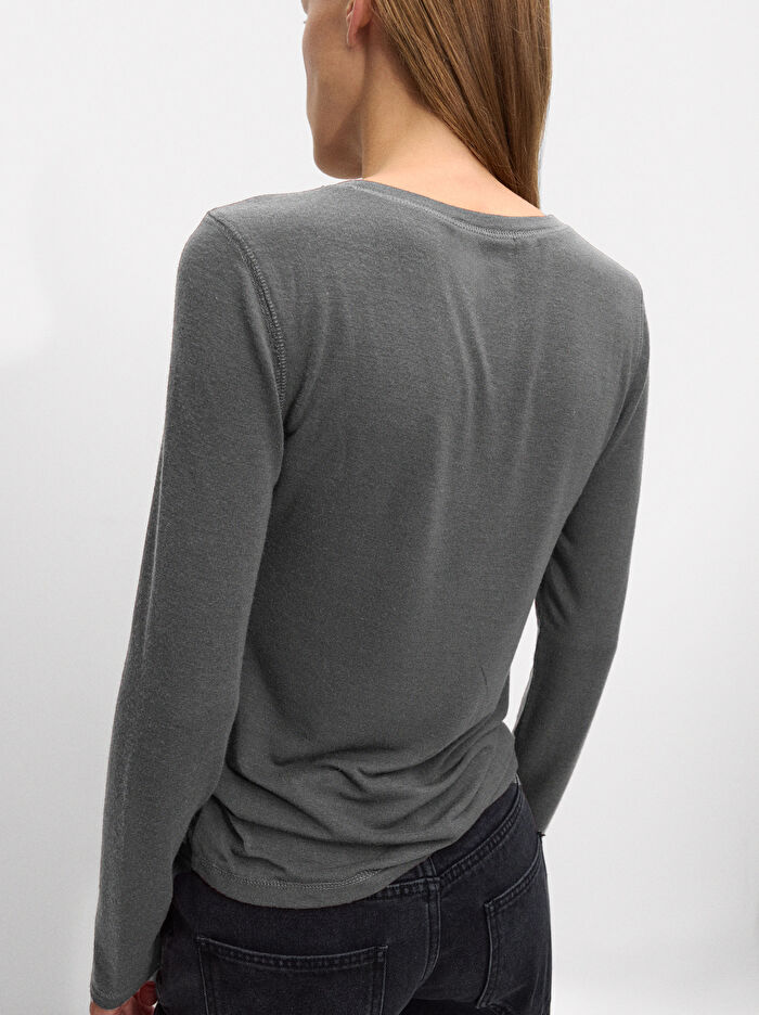 Uzun Kollu T-Shirt