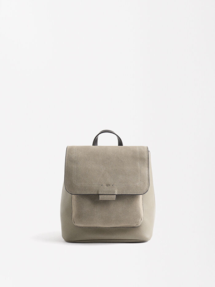 Deri  Sırt Çantası