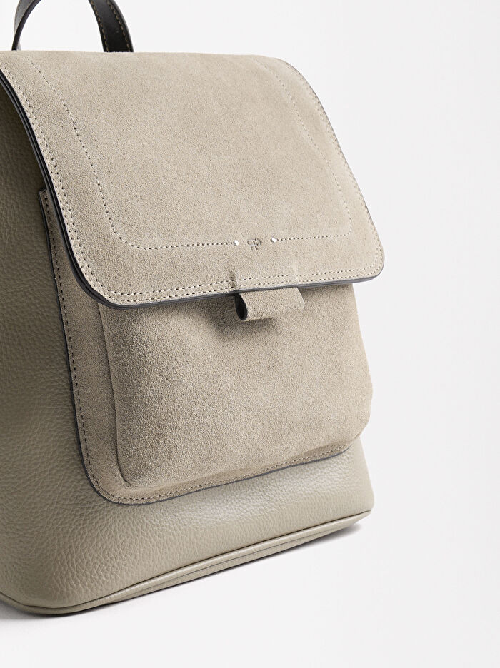 Deri  Sırt Çantası