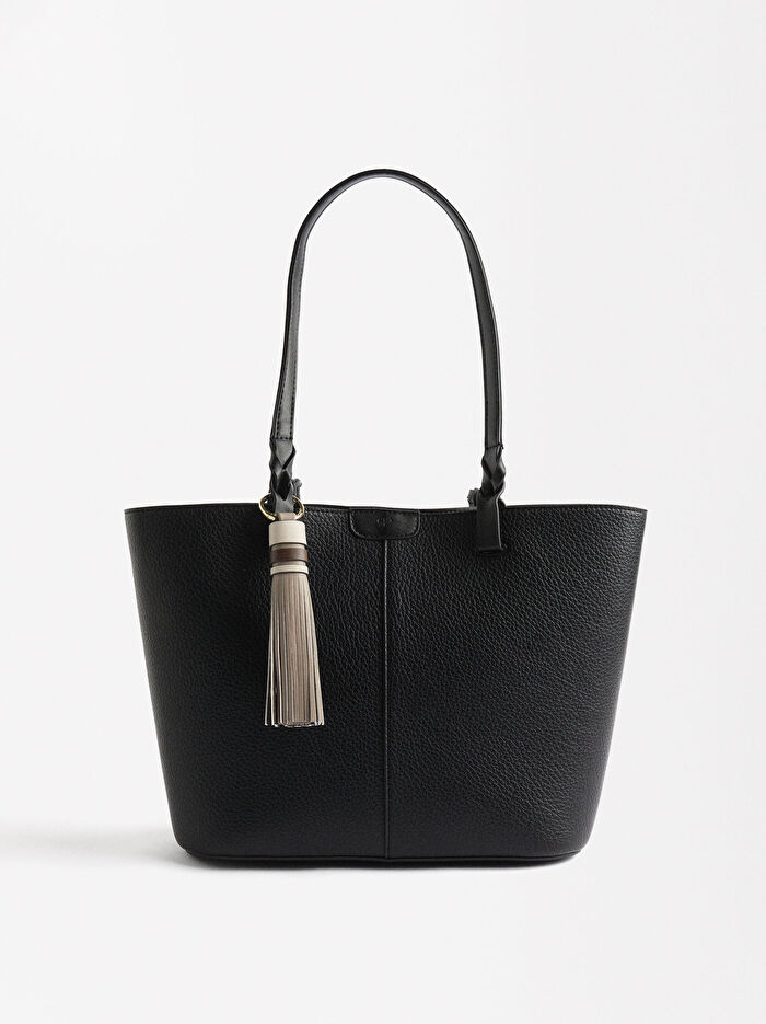 Çıkarılabilir Aksesuarlı Shopper Çanta