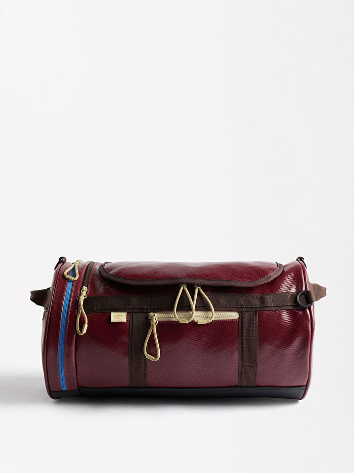 Askılı Silindir Sırt Çantası XL