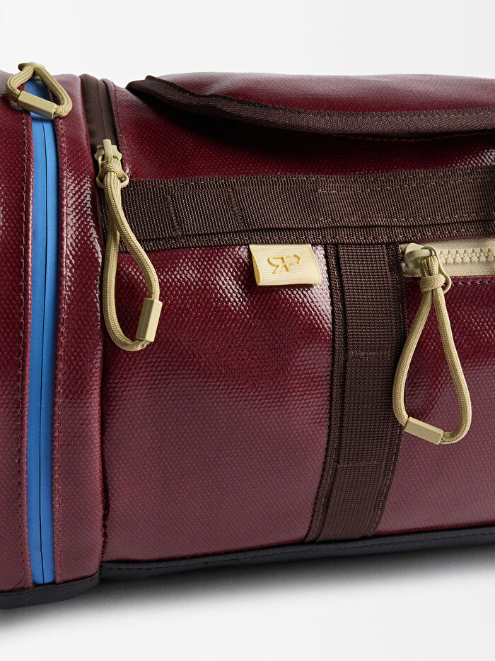 Askılı Silindir Sırt Çantası XL