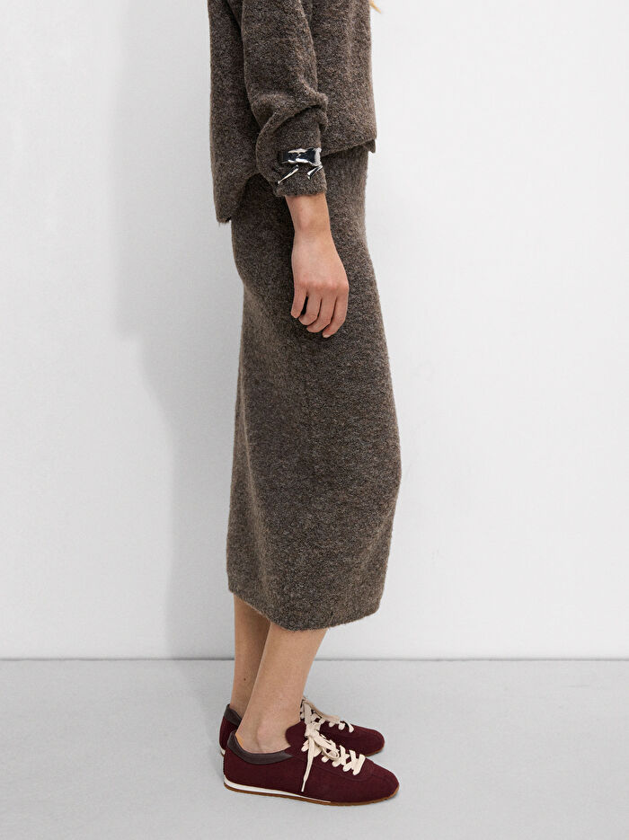 Yün Midi Etek