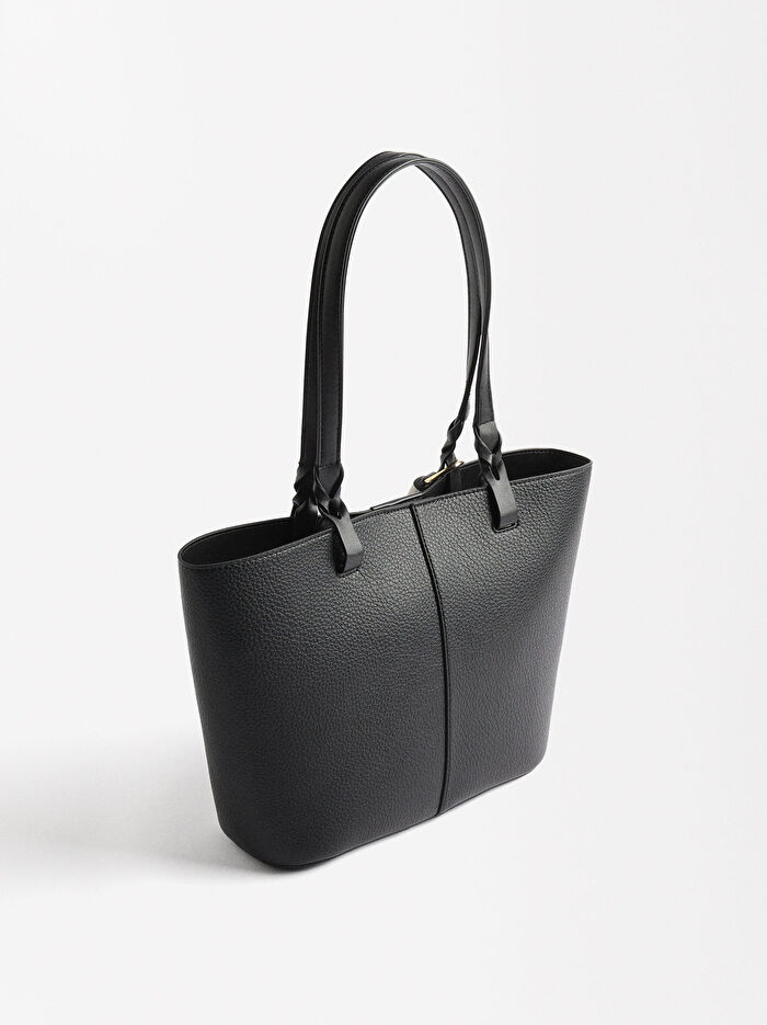 Çıkarılabilir Aksesuarlı Shopper Çanta