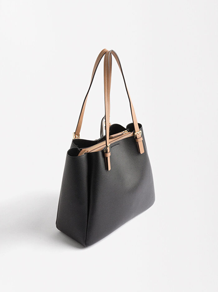 Askılı Tote Çanta