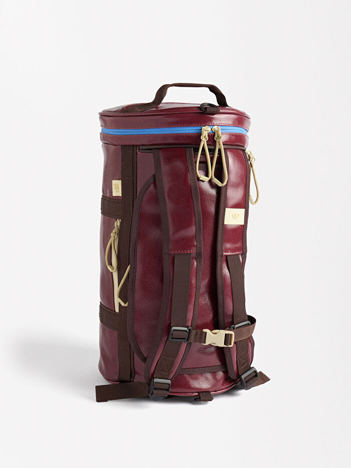 Askılı Silindir Sırt Çantası XL