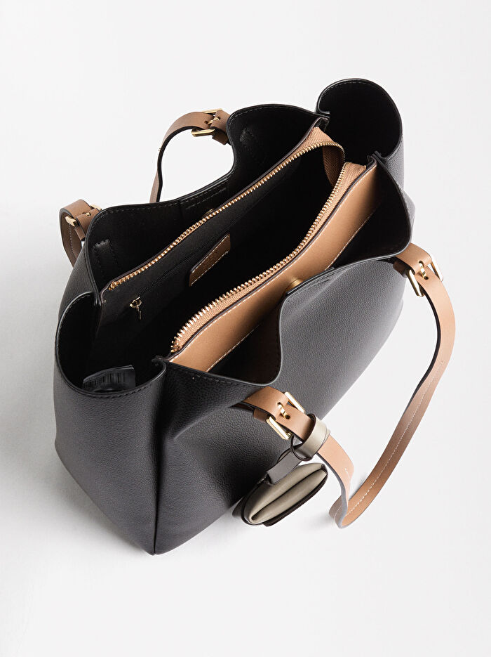 Askılı Tote Çanta