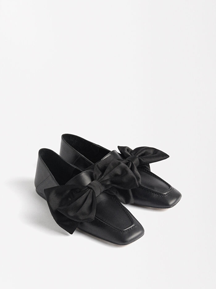 Fiyonklu Deri Makosen