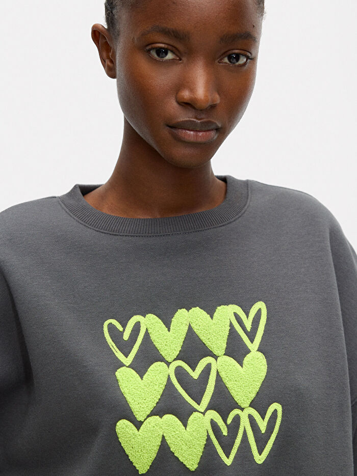 Desenli Sweatshirt