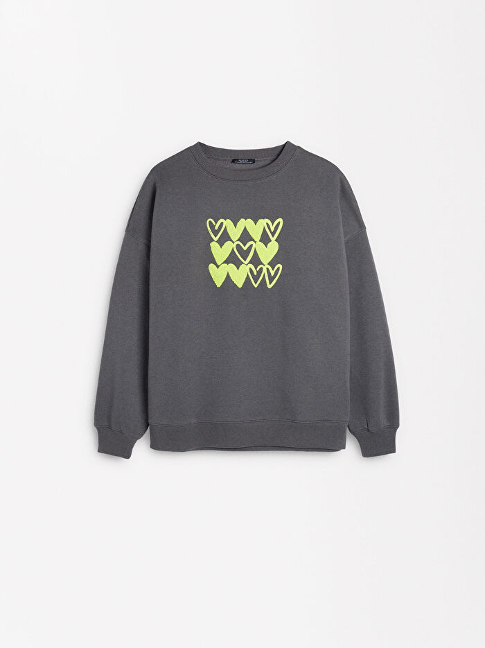 Desenli Sweatshirt