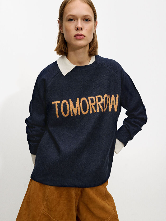 Jakarlı Triko Kazak