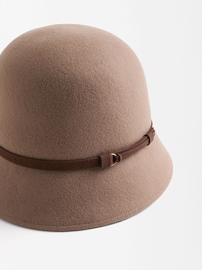 Yünlü Bucket Şapka