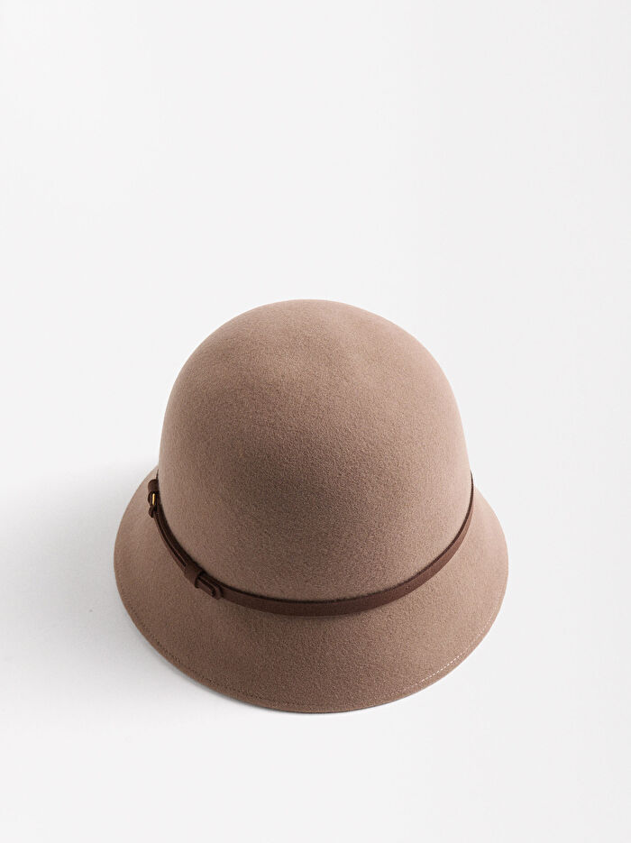 Yünlü Bucket Şapka