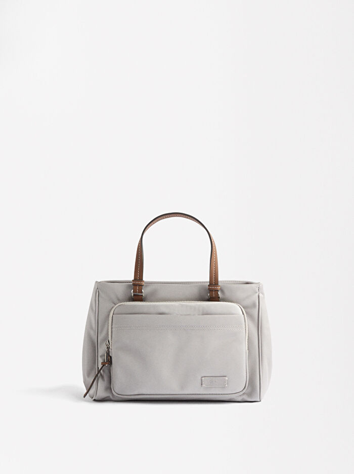 Teknik Kumaş Tote Çanta