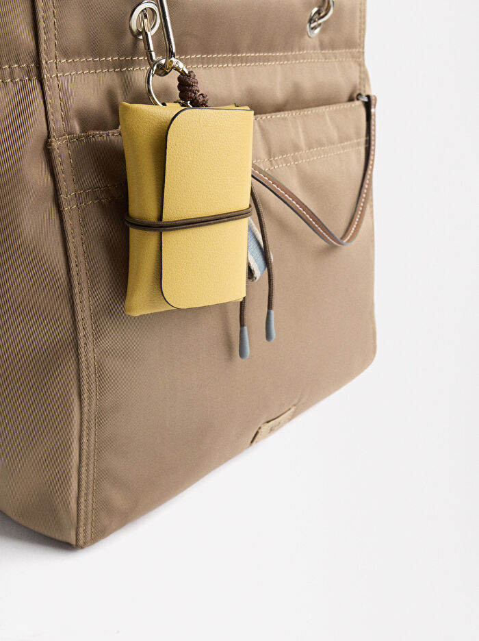 Teknik Kumaş Tote Çanta