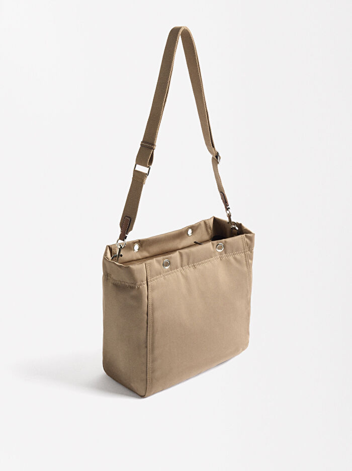 Teknik Kumaş Tote Çanta