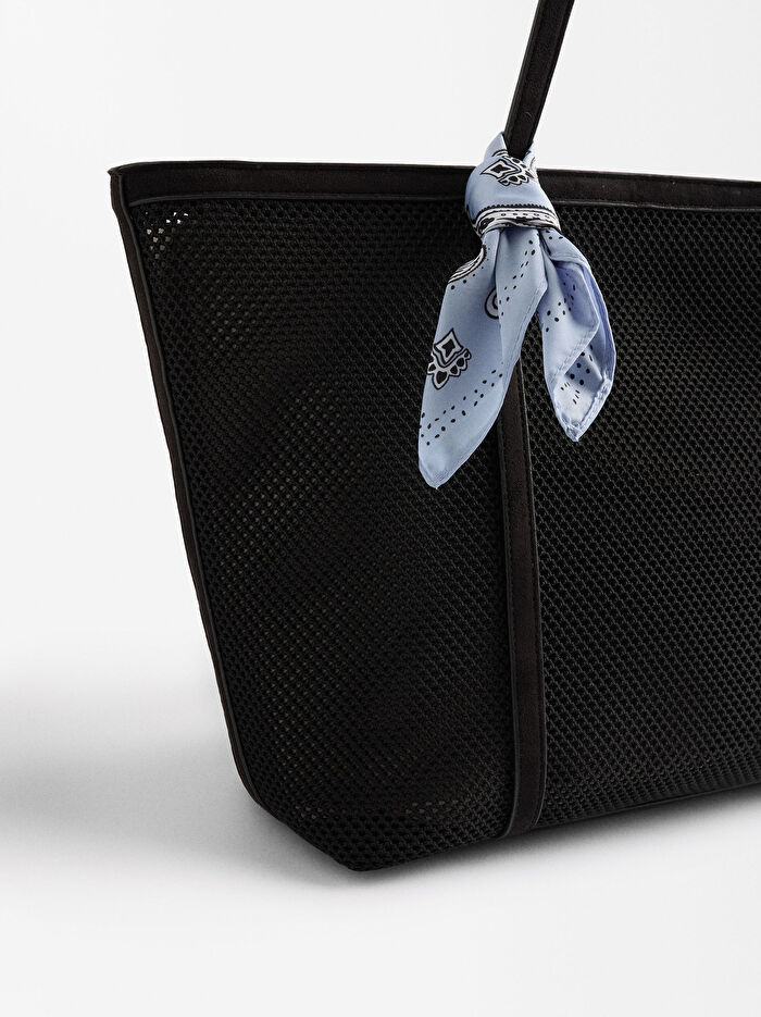 Örme Shopper Çanta