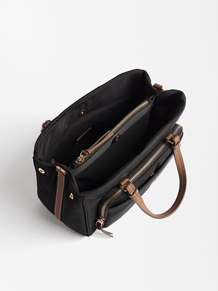 Teknik Kumaş Tote Çanta