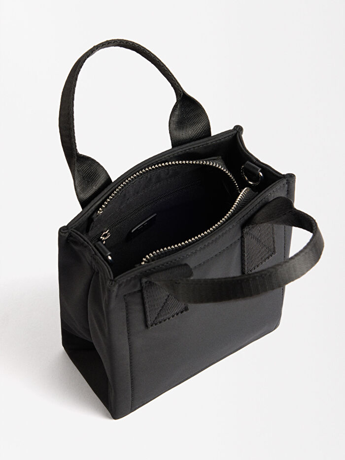 Teknik Kumaş Tote Çanta