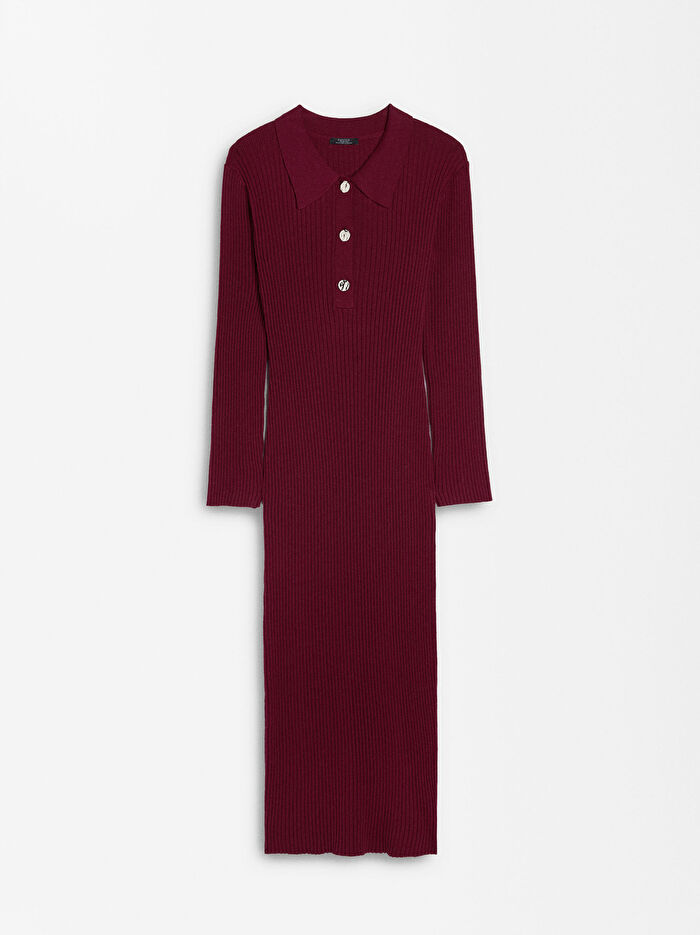 Fitilli Triko Elbise